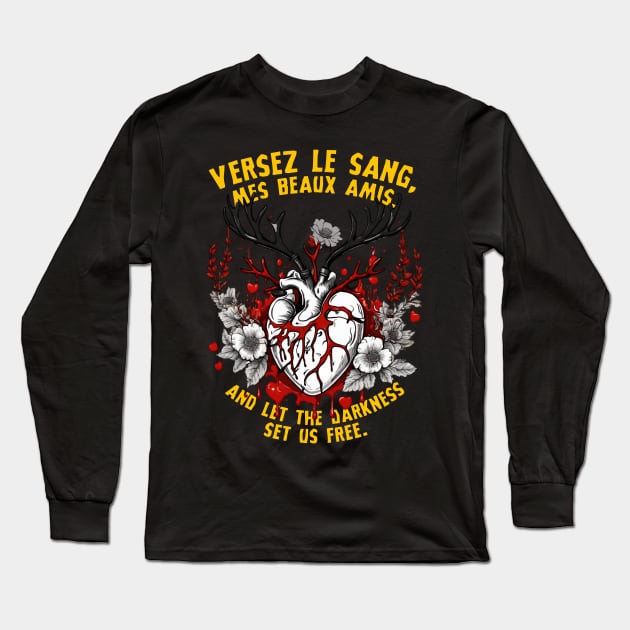 Yellowjackets: A Sacrifice to the Wilderness Long Sleeve T-Shirt by LopGraphiX